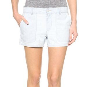 Vince Chambray Pocket Shorts in Potassium Size 25